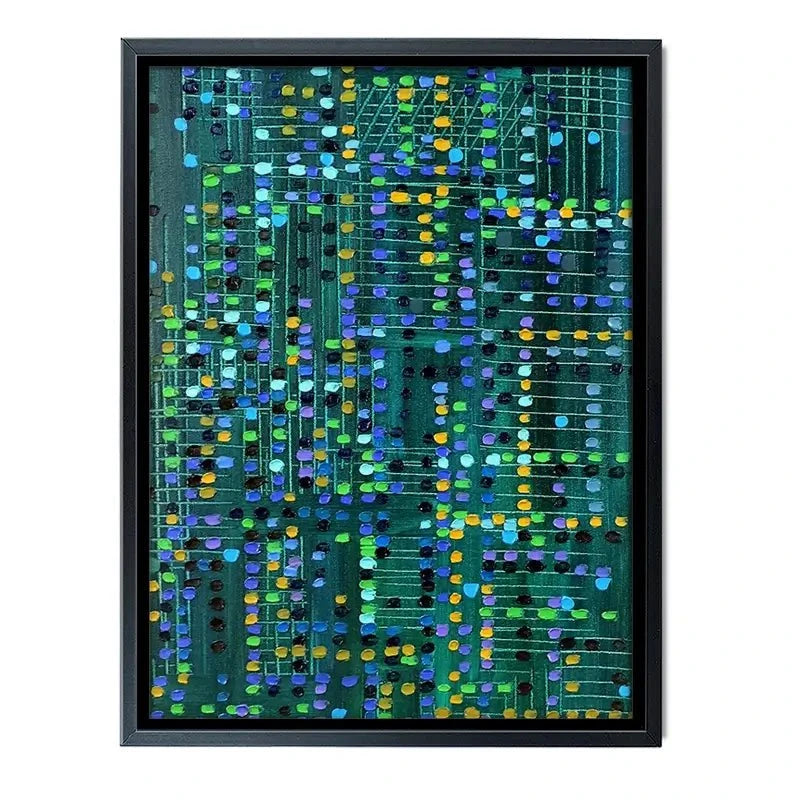 The Matrix Canvas Print The Matrix Canvas Print wall art product Ekaterina Ermilkina