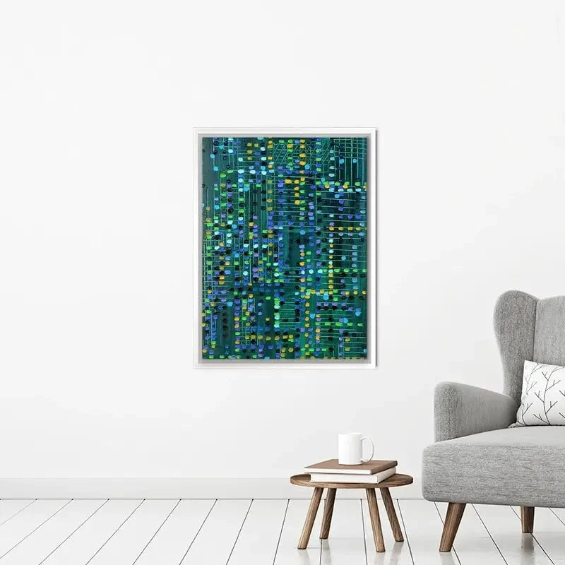 The Matrix Canvas Print The Matrix Canvas Print wall art product Ekaterina Ermilkina