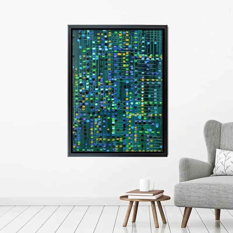 The Matrix Canvas Print The Matrix Canvas Print wall art product Ekaterina Ermilkina