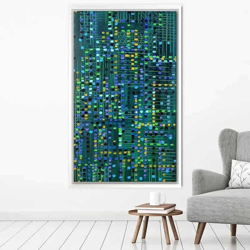 The Matrix Canvas Print The Matrix Canvas Print wall art product Ekaterina Ermilkina