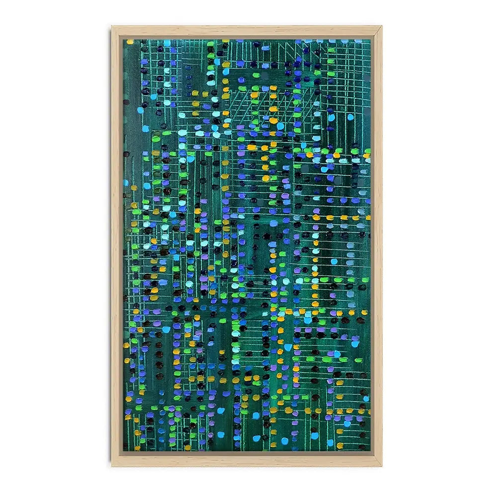 The Matrix Canvas Print The Matrix Canvas Print wall art product Ekaterina Ermilkina