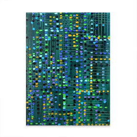 The Matrix Canvas Print The Matrix Canvas Print wall art product Ekaterina Ermilkina