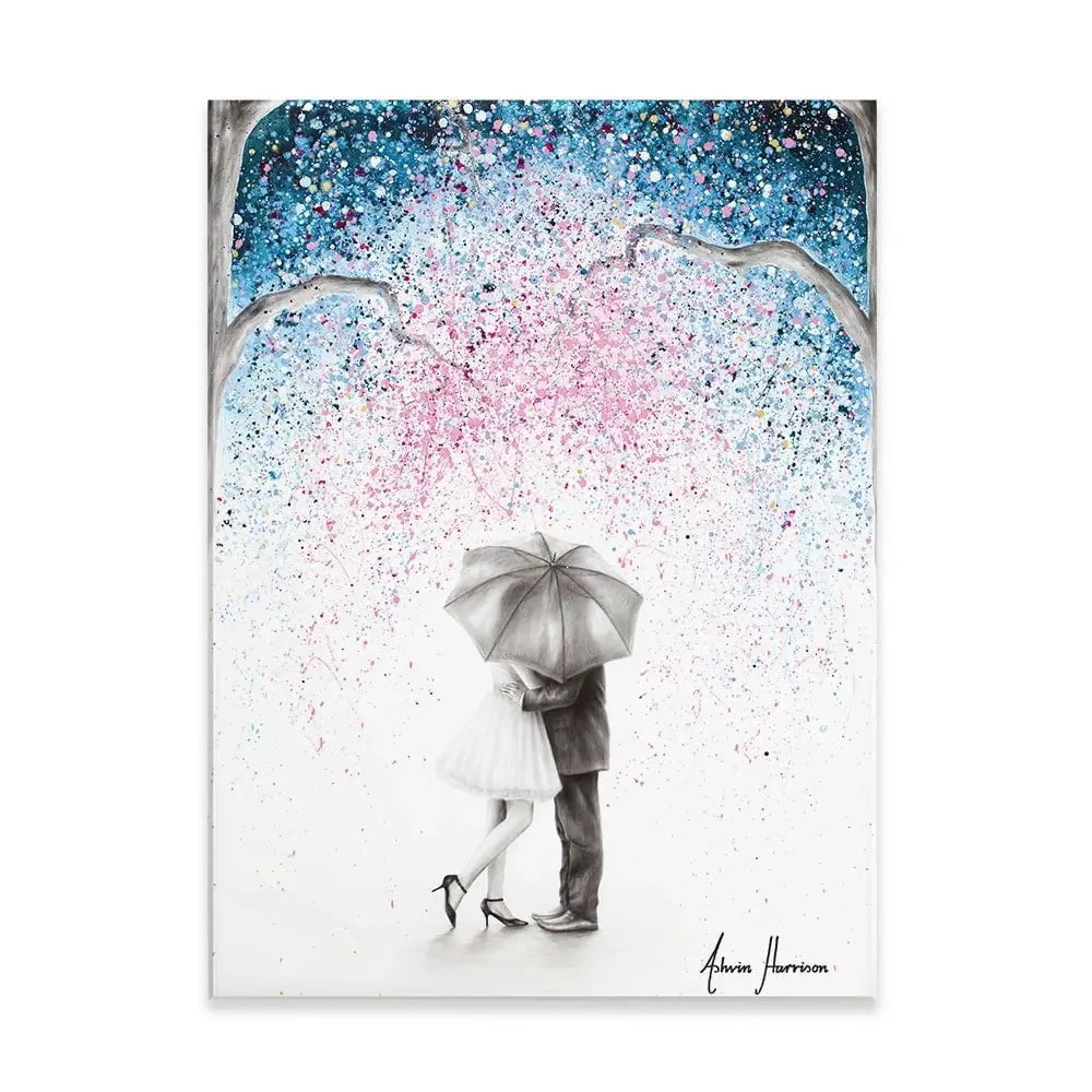 The Midnight Kiss Canvas Print The Midnight Kiss Canvas Print wall art product Ashvin Harrison