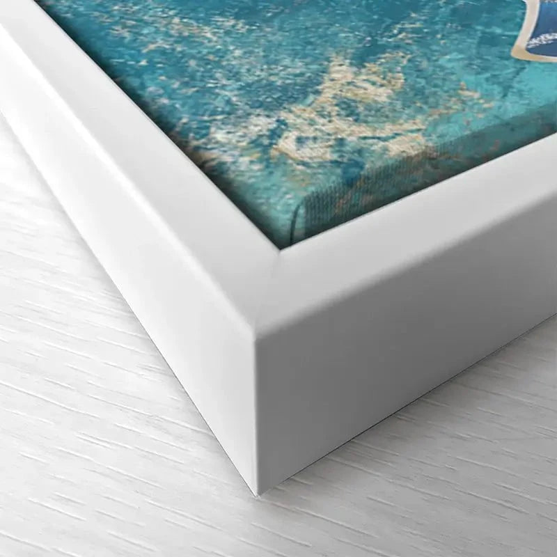 The Moon And The Mountains Canvas Print The Moon And The Mountains Canvas Print wall art product Sarah Manovski