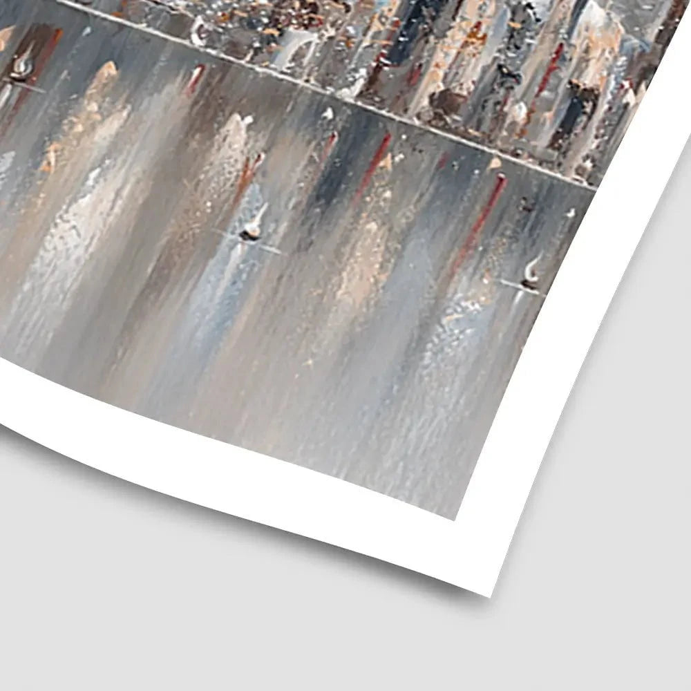 The New York Skyline Art Print The New York Skyline Art Print wall art product Isabella Karolewicz