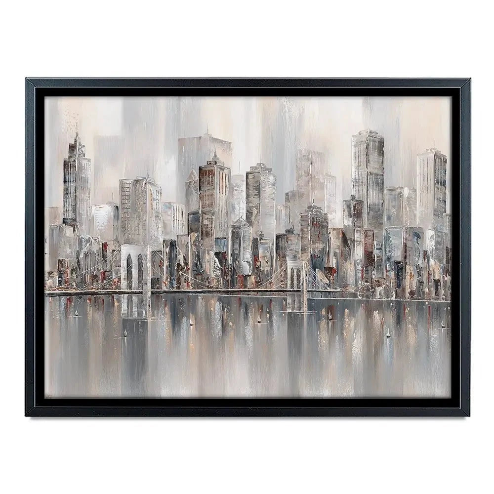 The New York Skyline Canvas Print The New York Skyline Canvas Print wall art product Isabella Karolewicz