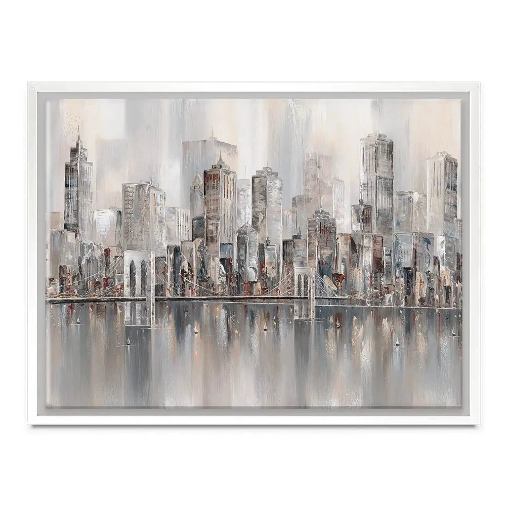 The New York Skyline Canvas Print The New York Skyline Canvas Print wall art product Isabella Karolewicz