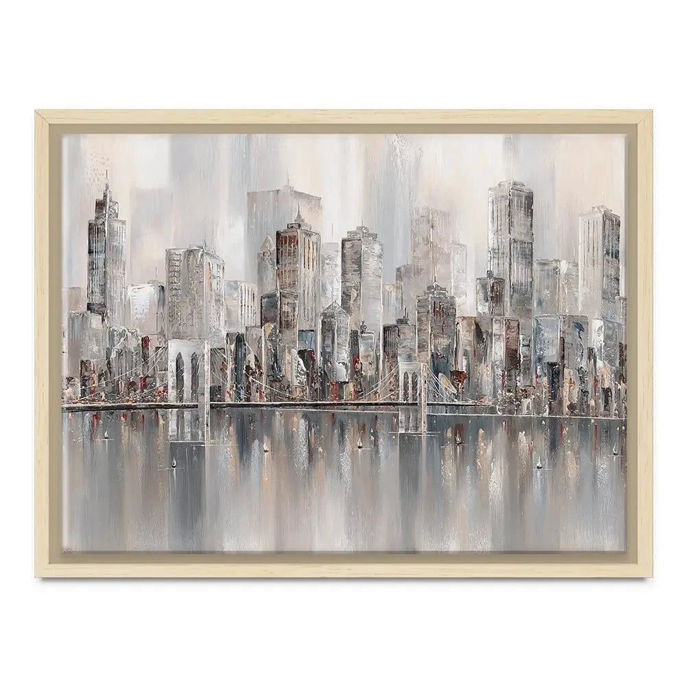 The New York Skyline Canvas Print The New York Skyline Canvas Print wall art product Isabella Karolewicz