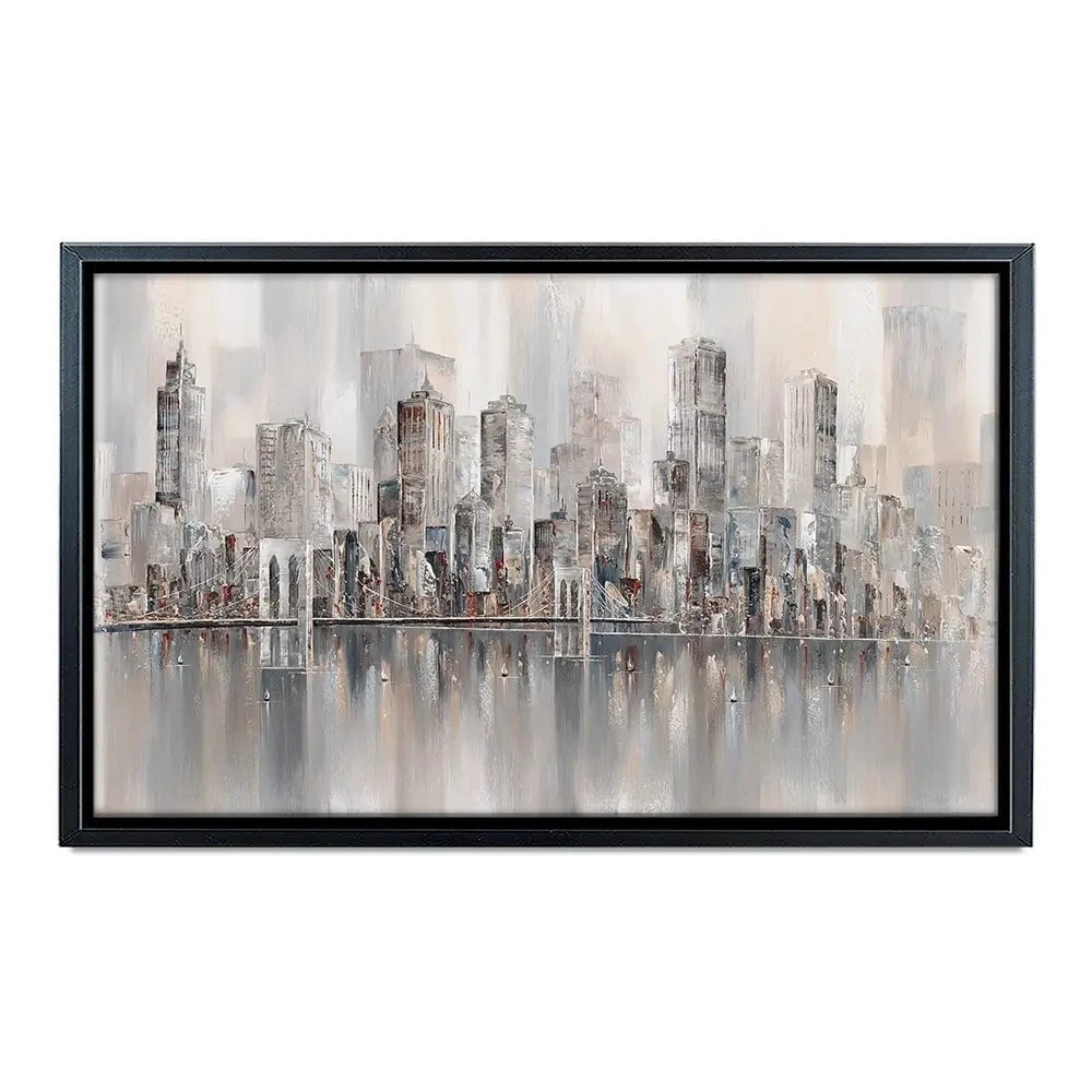 The New York Skyline Canvas Print The New York Skyline Canvas Print wall art product Isabella Karolewicz
