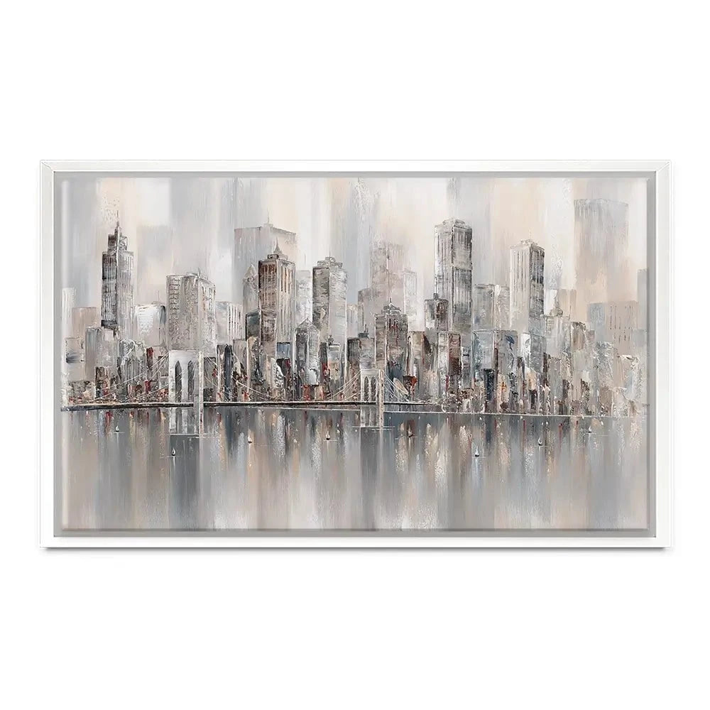 The New York Skyline Canvas Print The New York Skyline Canvas Print wall art product Isabella Karolewicz