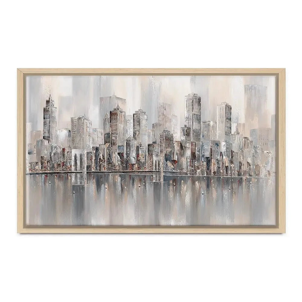 The New York Skyline Canvas Print The New York Skyline Canvas Print wall art product Isabella Karolewicz