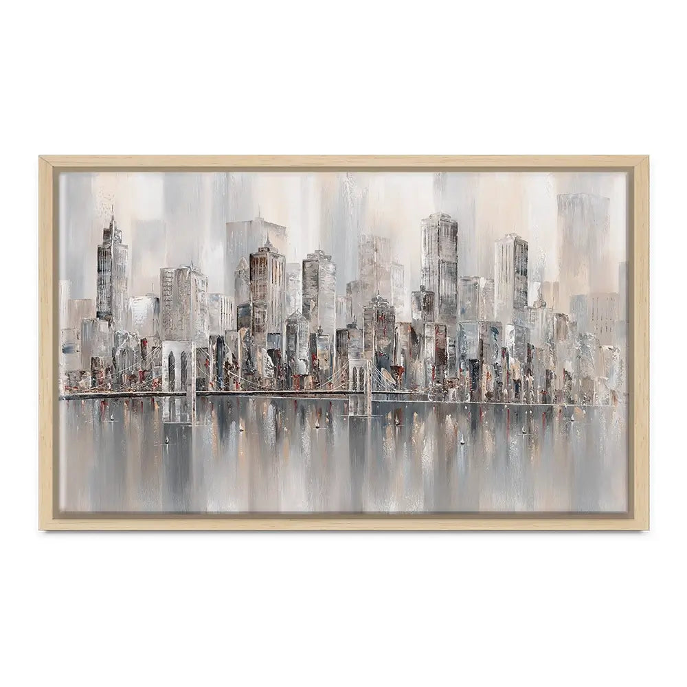 The New York Skyline Oversized Canvas Print The New York Skyline Oversized Canvas Print wall art product Art Print Shop