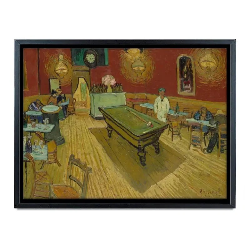 The Night Café Canvas Print The Night Café Canvas Print wall art product Vincent Van Gogh