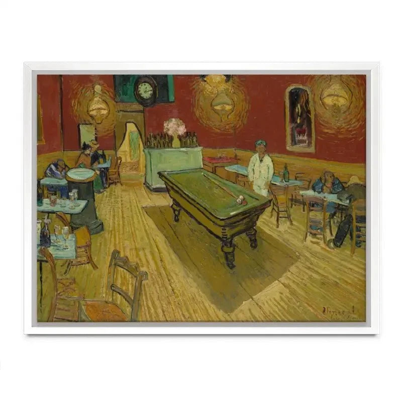 The Night Café Canvas Print The Night Café Canvas Print wall art product Vincent Van Gogh