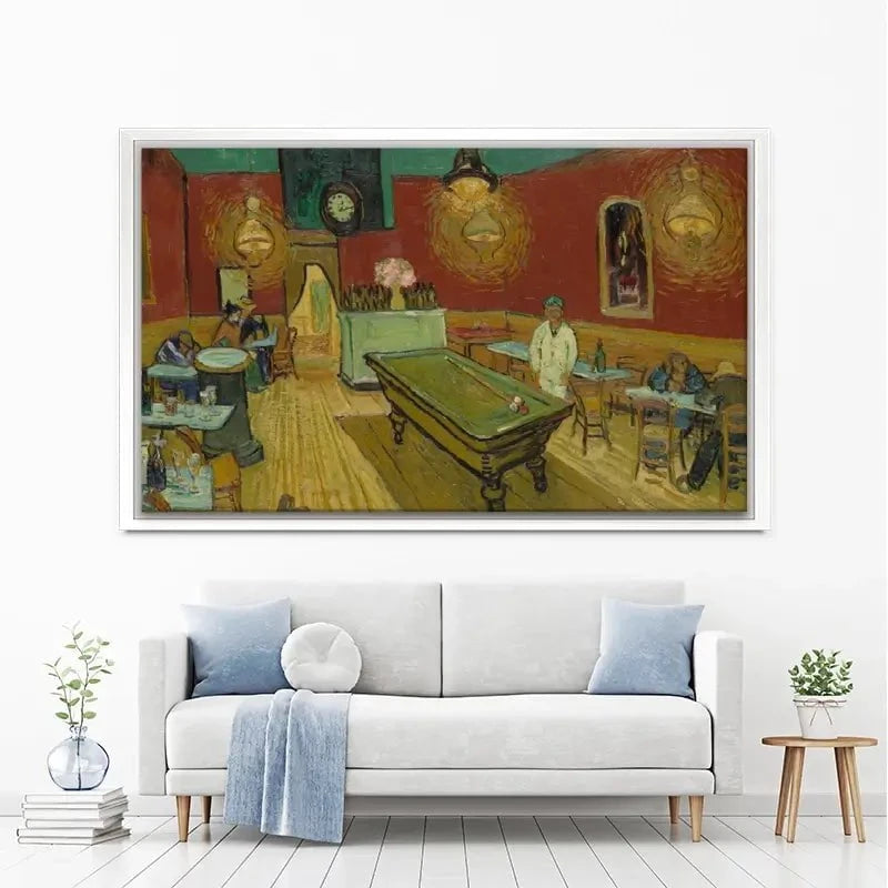 The Night Café Canvas Print The Night Café Canvas Print wall art product Vincent Van Gogh