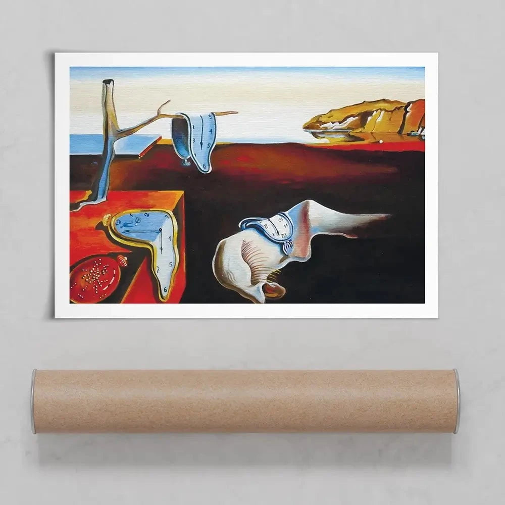 The Persistence Of Memory Art Print The Persistence Of Memory Art Print wall art product kumachenkova / Shutterstock