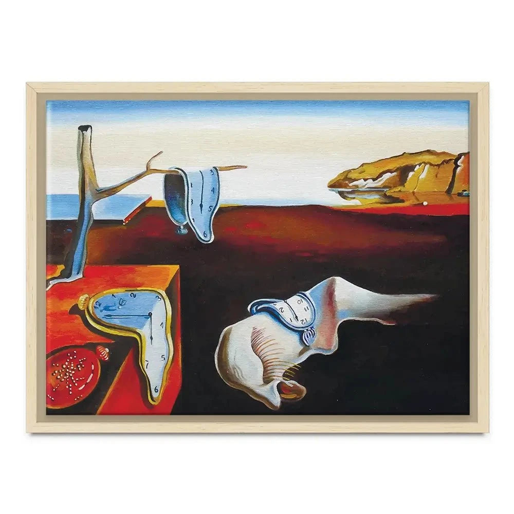 The Persistence Of Memory Canvas Print The Persistence Of Memory Canvas Print wall art product kumachenkova / Shutterstock