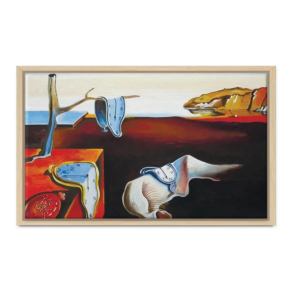The Persistence Of Memory Canvas Print The Persistence Of Memory Canvas Print wall art product kumachenkova / Shutterstock
