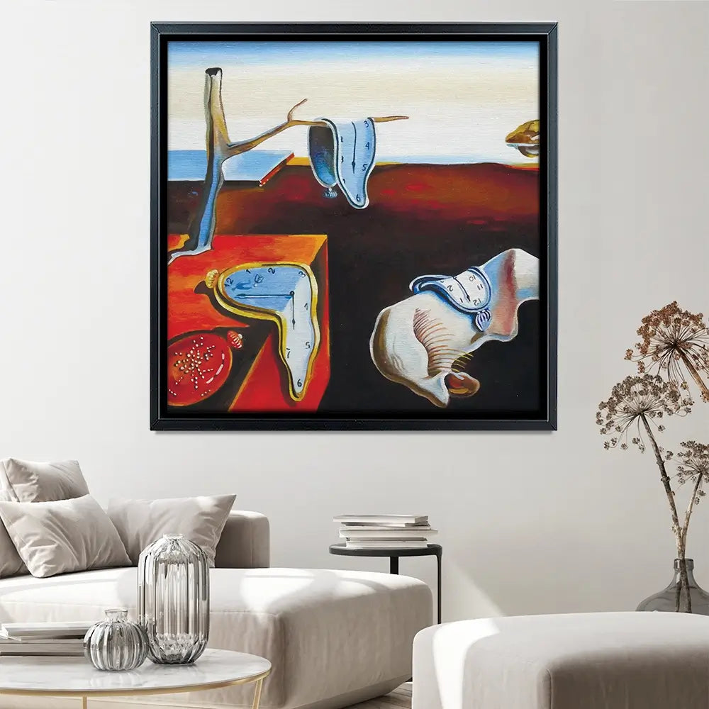 The Persistence Of Memory Square Canvas Print The Persistence Of Memory Square Canvas Print wall art product kumachenkova / Shutterstock