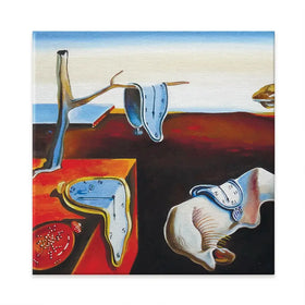 The Persistence Of Memory Square Canvas Print The Persistence Of Memory Square Canvas Print wall art product kumachenkova / Shutterstock