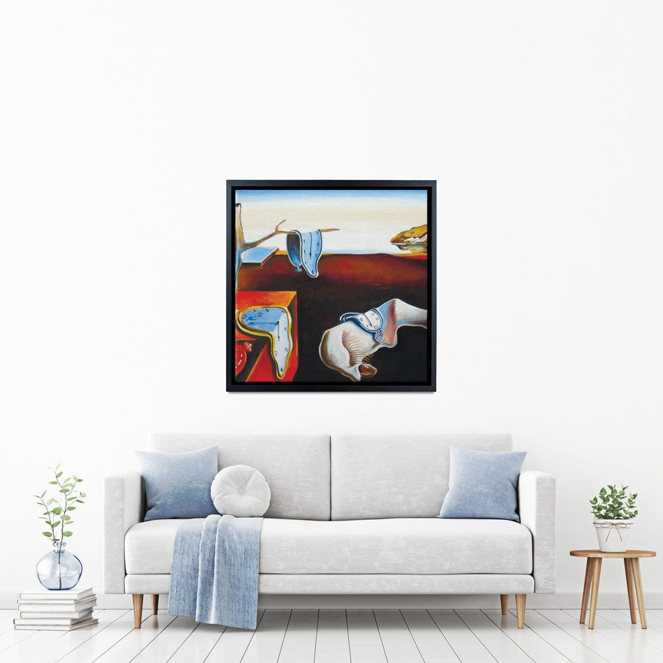 The Persistence Of Memory Square Canvas Print wall art product kumachenkova / Shutterstock
