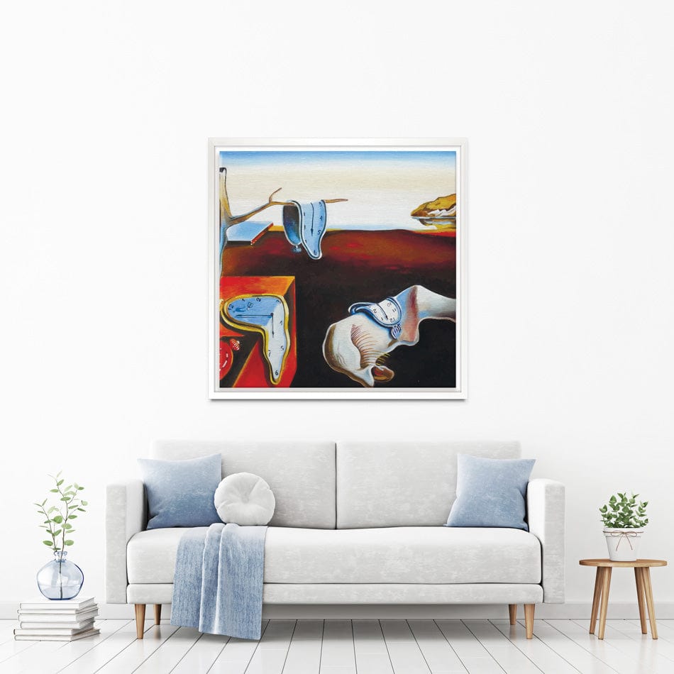The Persistence Of Memory Square Canvas Print wall art product kumachenkova / Shutterstock