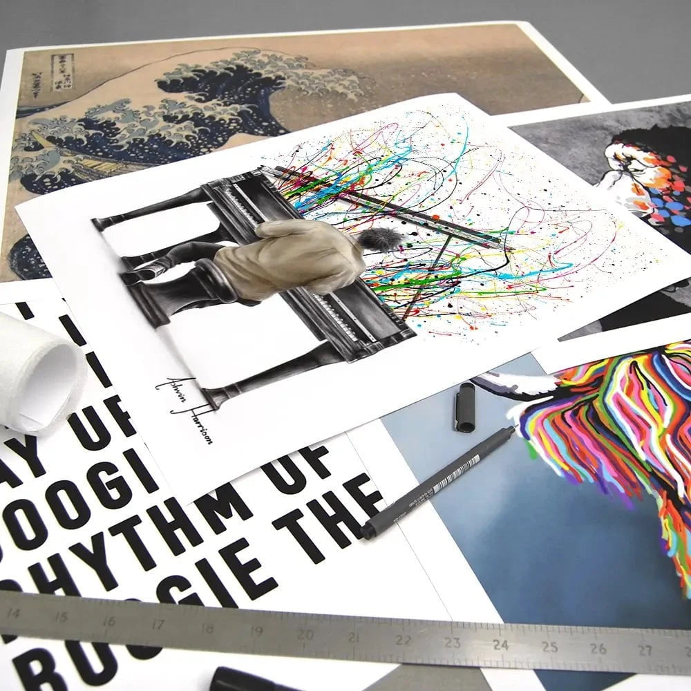 The Piano Solo Art Print The Piano Solo Art Print wall art product Ashvin Harrison