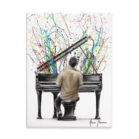 The Piano Solo Canvas Print The Piano Solo Canvas Print wall art product Ashvin Harrison