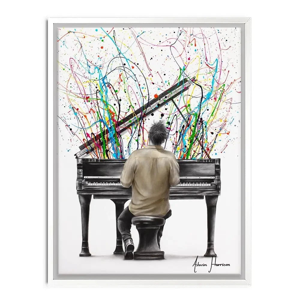 The Piano Solo Canvas Print The Piano Solo Canvas Print wall art product Ashvin Harrison