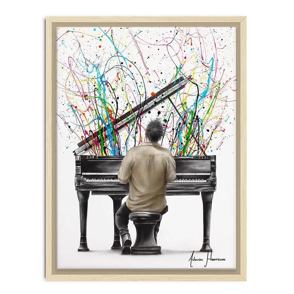 The Piano Solo Canvas Print The Piano Solo Canvas Print wall art product Ashvin Harrison