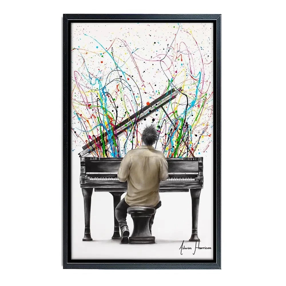 The Piano Solo Canvas Print The Piano Solo Canvas Print wall art product Ashvin Harrison