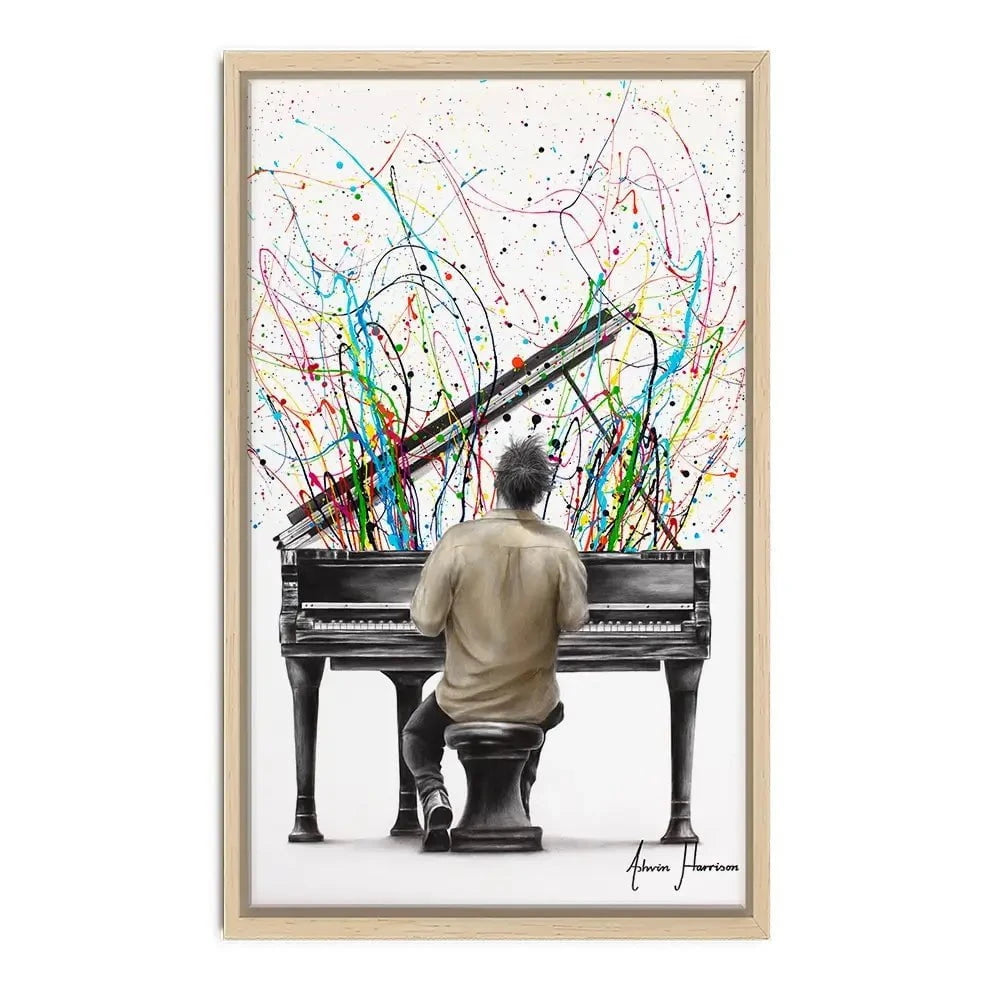 The Piano Solo Canvas Print The Piano Solo Canvas Print wall art product Ashvin Harrison