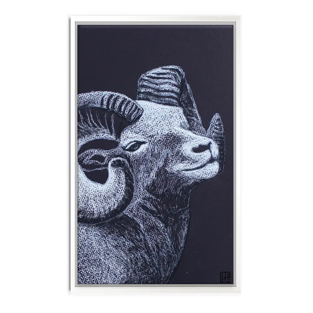 The Ram Canvas Print The Ram Canvas Print wall art product Studio Paint-Ing