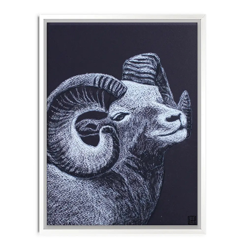 The Ram Canvas Print The Ram Canvas Print wall art product Studio Paint-Ing