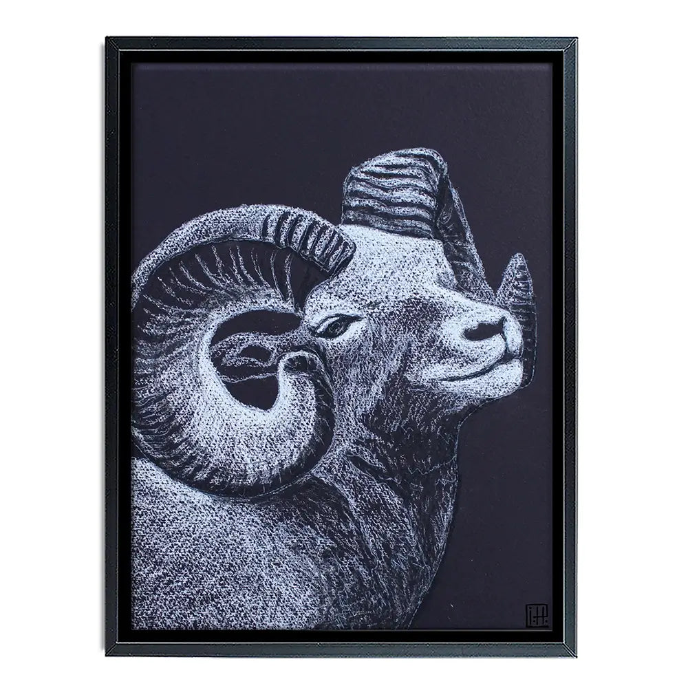 The Ram Canvas Print The Ram Canvas Print wall art product Studio Paint-Ing