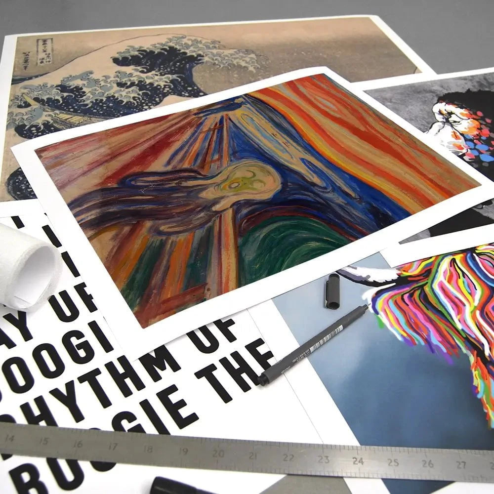 The Scream Art Print The Scream Art Print wall art product Edvard Munch