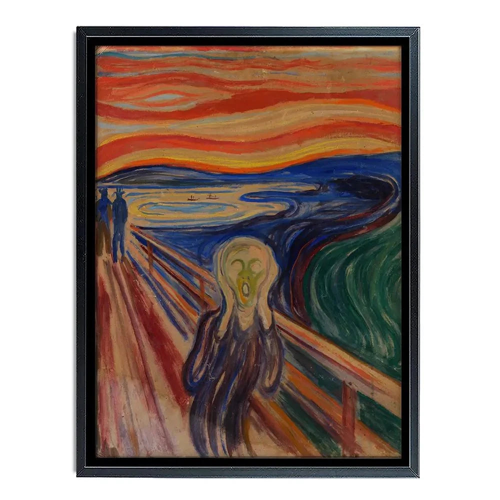 The Scream Canvas Print The Scream Canvas Print wall art product Edvard Munch