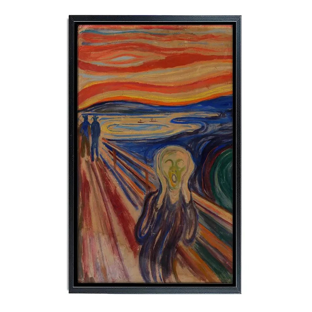 The Scream Canvas Print The Scream Canvas Print wall art product Edvard Munch
