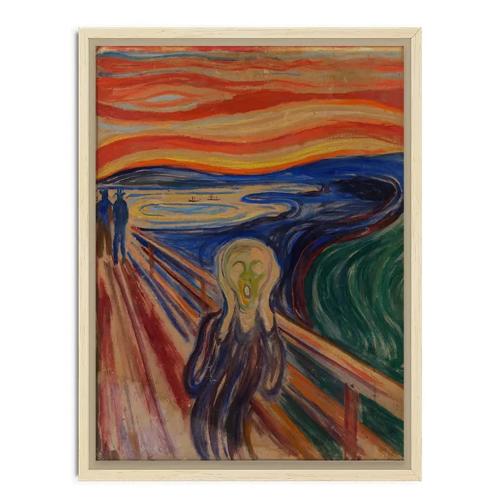 The Scream Canvas Print The Scream Canvas Print wall art product Edvard Munch