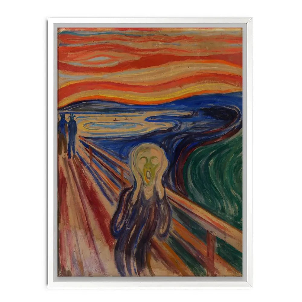The Scream Canvas Print The Scream Canvas Print wall art product Edvard Munch