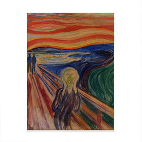 The Scream Canvas Print The Scream Canvas Print wall art product Edvard Munch