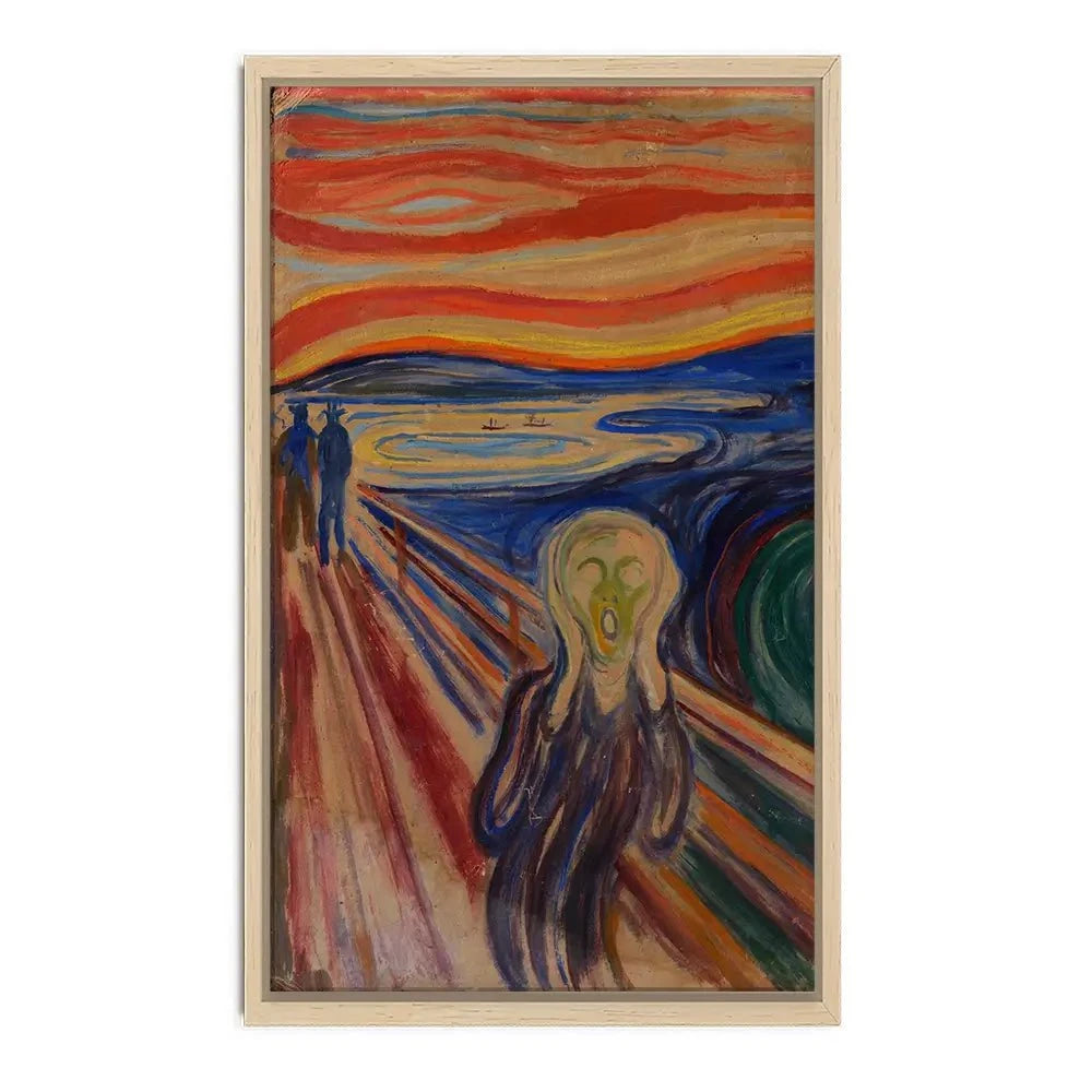 The Scream Canvas Print The Scream Canvas Print wall art product Edvard Munch