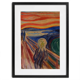 The Scream Framed Art Print The Scream Framed Art Print wall art product Edvard Munch