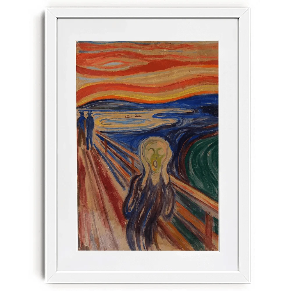 The Scream Framed Art Print The Scream Framed Art Print wall art product Edvard Munch