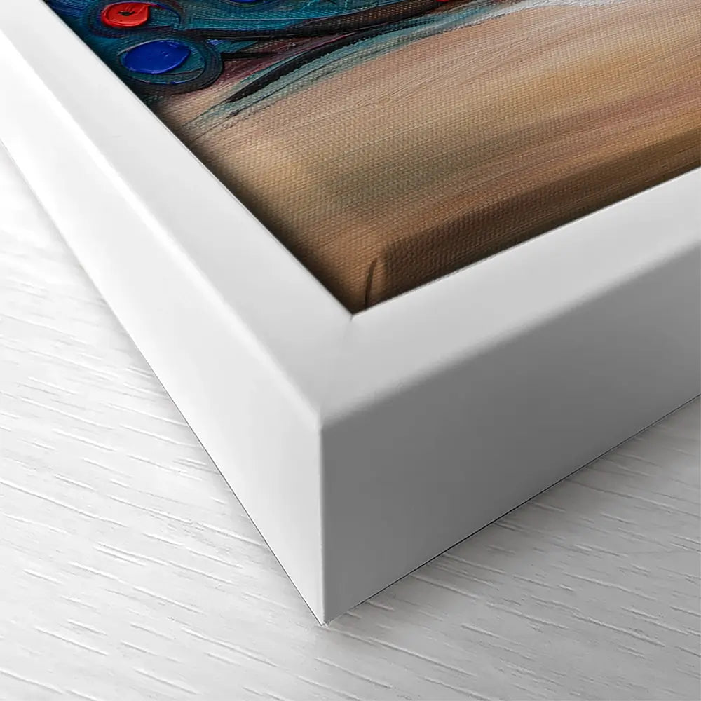 The Sea Garden Square Canvas Print The Sea Garden Square Canvas Print wall art product Ekaterina Ermilkina