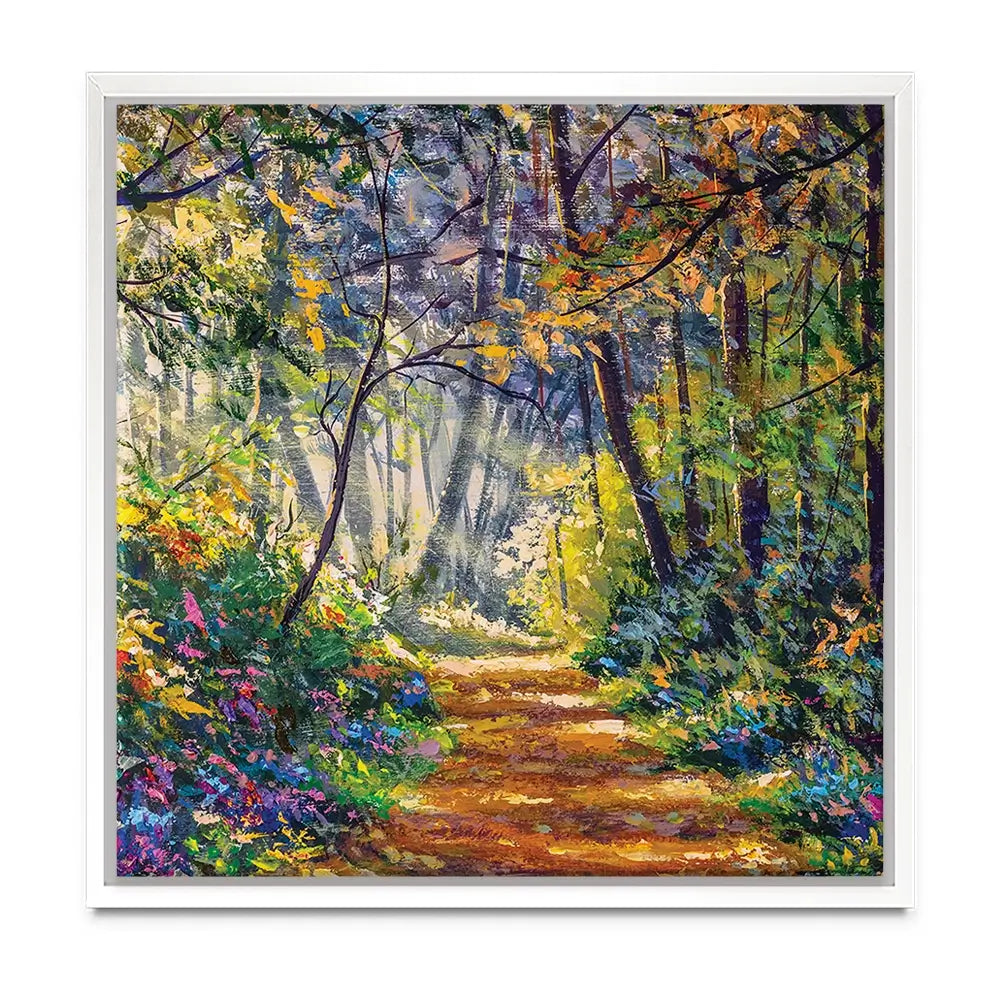 The Secret Garden Oversized Canvas Print The Secret Garden Oversized Canvas Print wall art product Art Print Shop