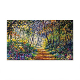 The Secret Garden Oversized Canvas Print The Secret Garden Oversized Canvas Print wall art product Art Print Shop