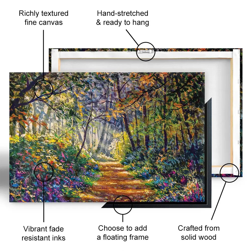 The Secret Garden Oversized Canvas Print The Secret Garden Oversized Canvas Print wall art product Valery Rybakow / Shutterstock