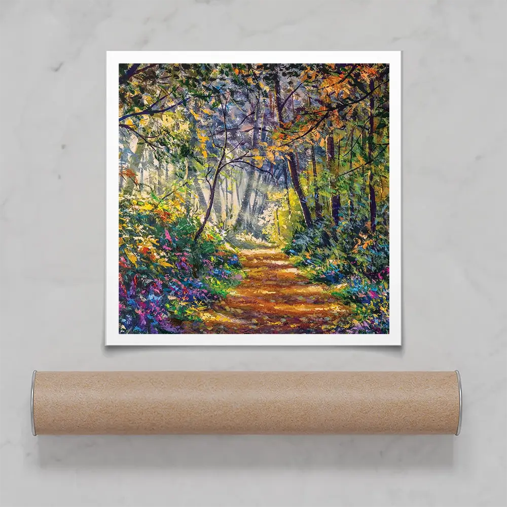 The Secret Garden Square Art Print The Secret Garden Square Art Print wall art product Valery Rybakow / Shutterstock