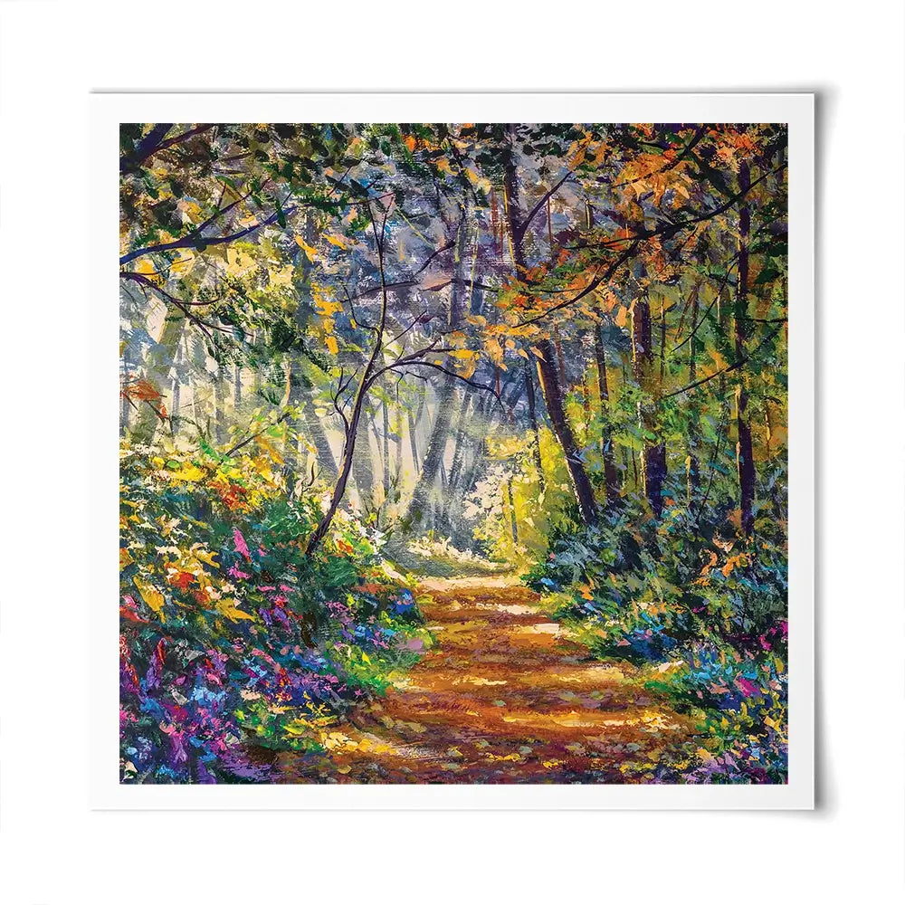 The Secret Garden Square Art Print The Secret Garden Square Art Print wall art product Valery Rybakow / Shutterstock